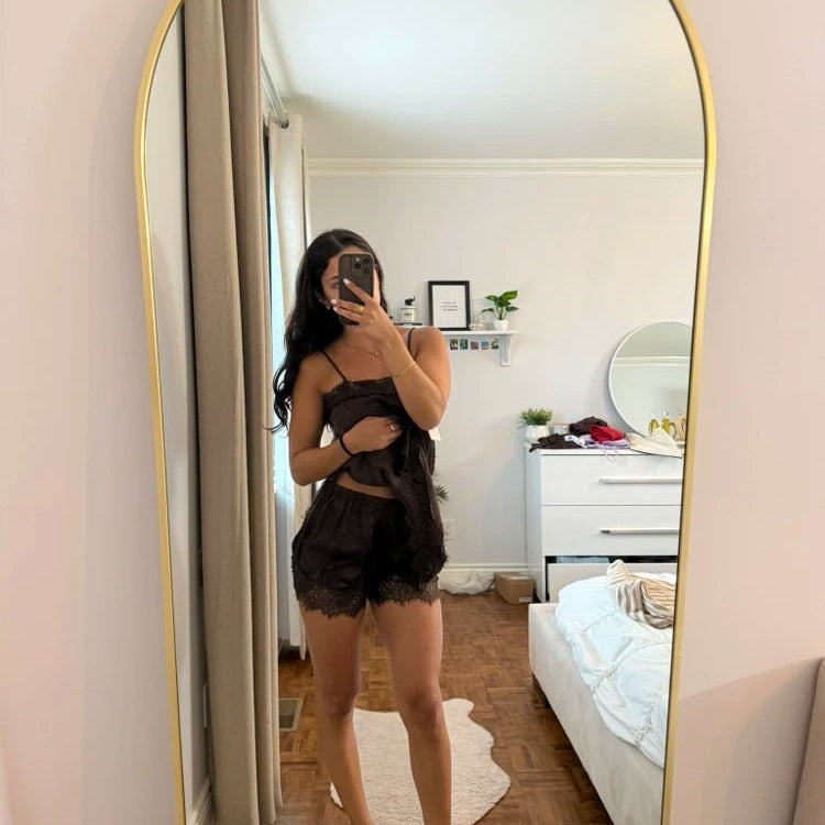 ZEYA - Rosaline Satin Shorts