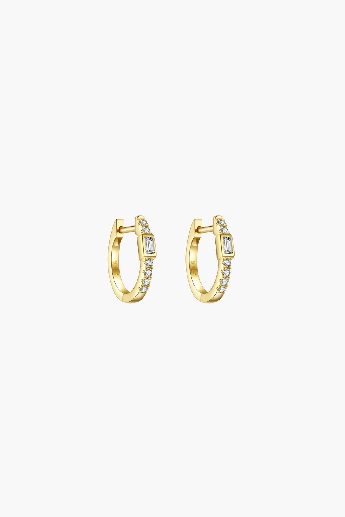 ZEYA - Amber Hoop Earrings