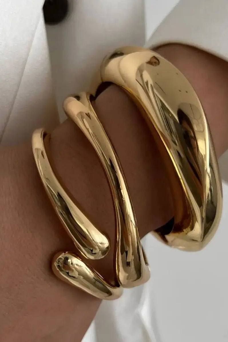 ZEYA - Avenlee Bulky Cuff Bangles