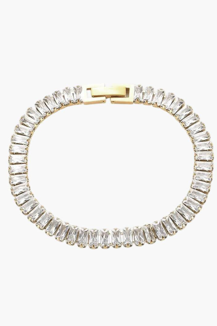 ZEYA - Baguette Tennis Bracelet