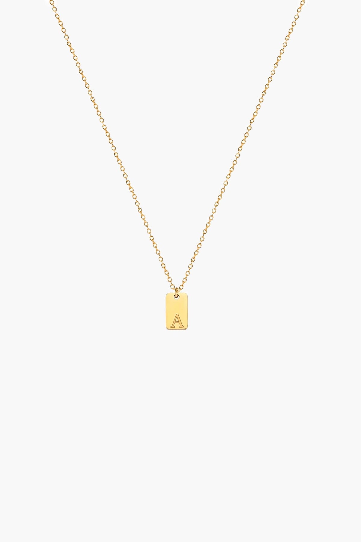 ZEYA - Bella Initial Pendant Necklace
