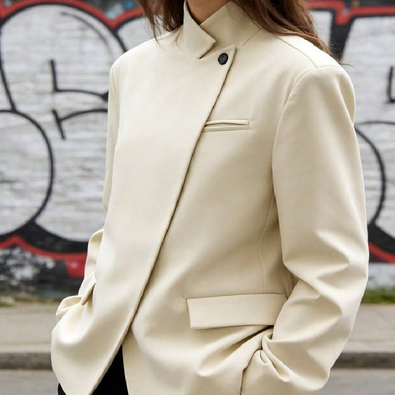 ZEYA - Bessie Vintage Asymmetric Blazer