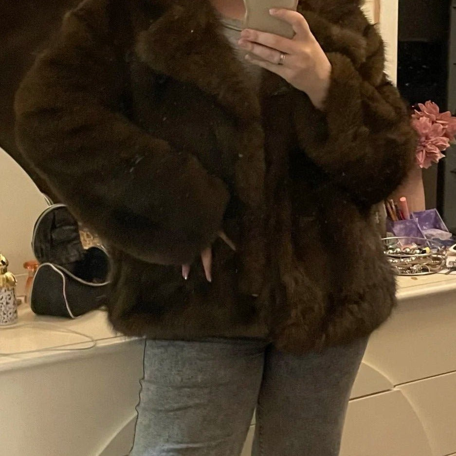 ZEYA - Brinley Mid - Length Fluffy Jacket