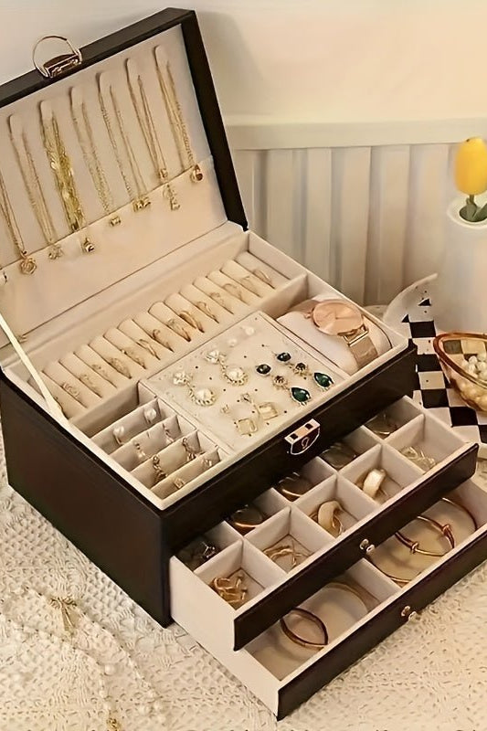 ZEYA - Calista Vegan Leather Jewelry Organizer
