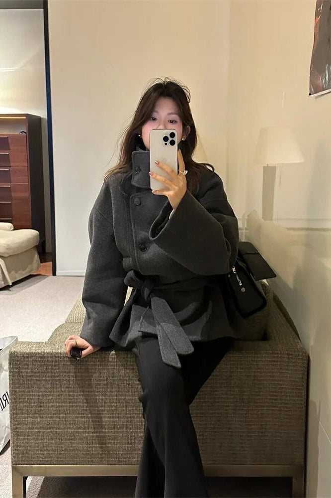 ZEYA - Charlize High Collar Coat