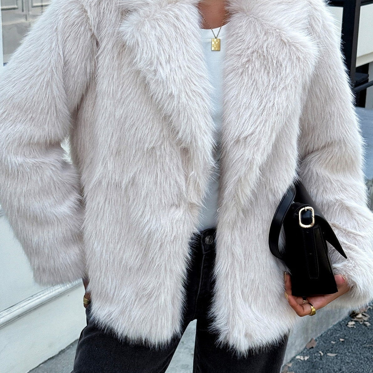 ZEYA - Desiree faux fur Coat