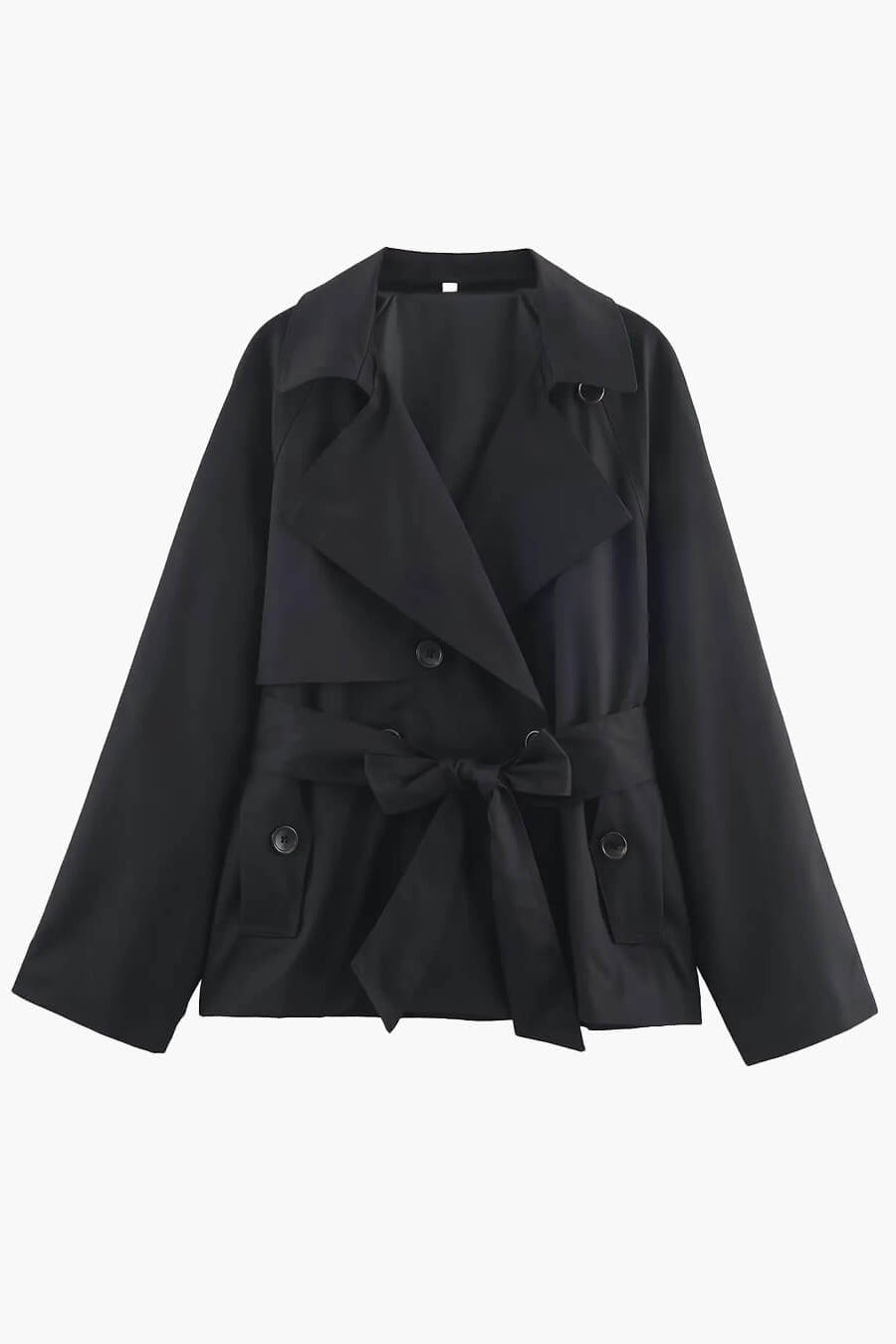 ZEYA - Dianna Belted Short Trench Coat