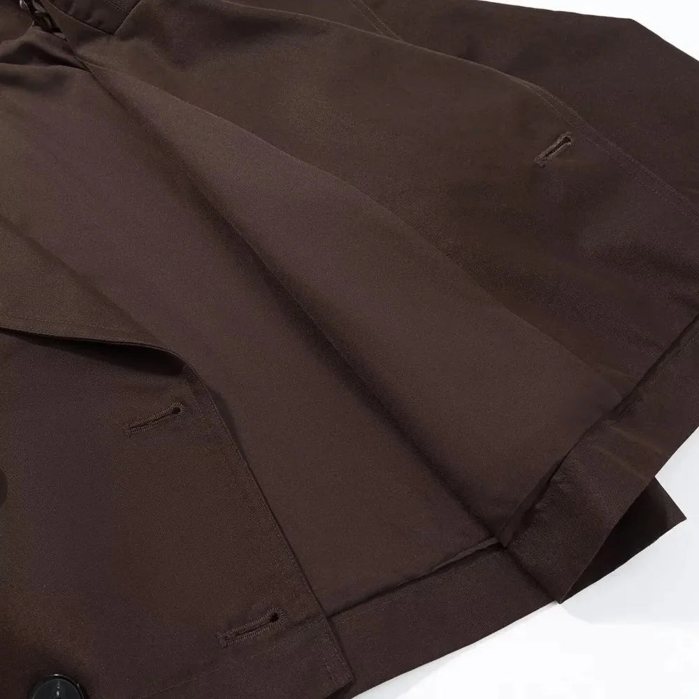 ZEYA - Ella Cropped Trench Coat