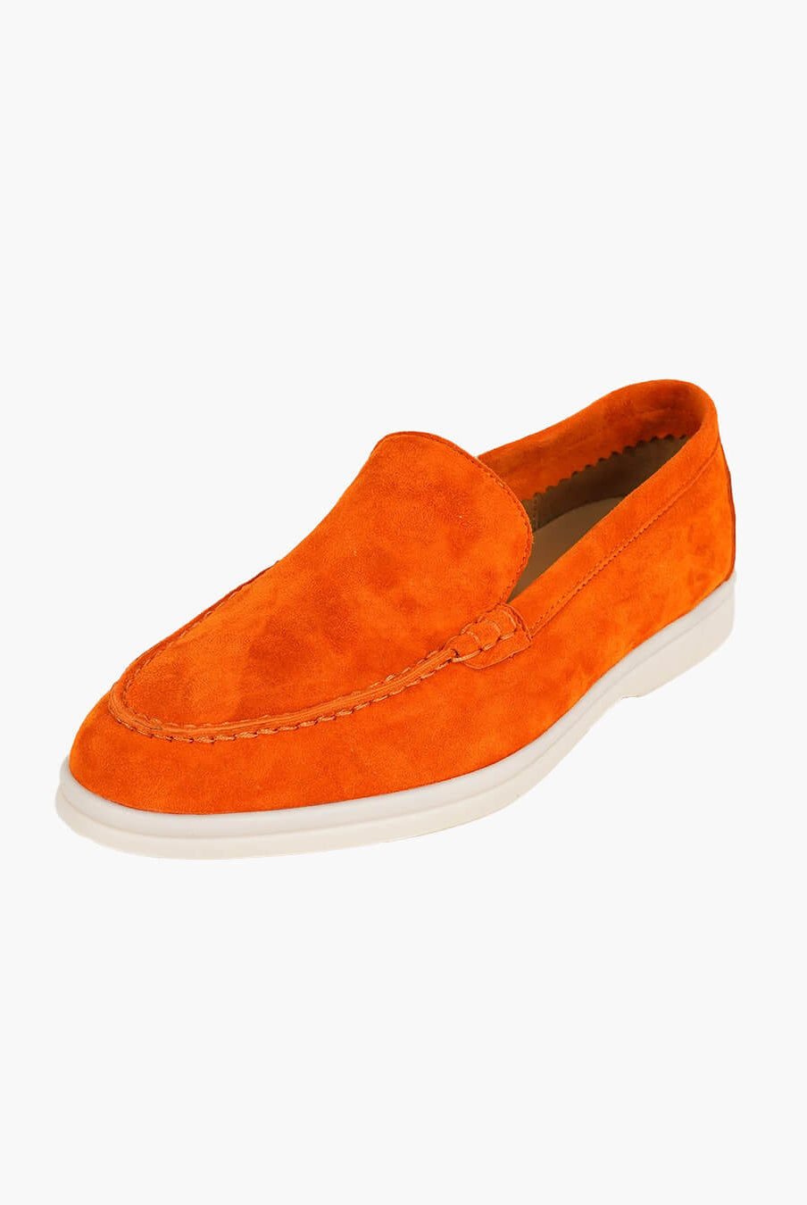 ZEYA - Elvira Suede Flat Moccasin Loafers