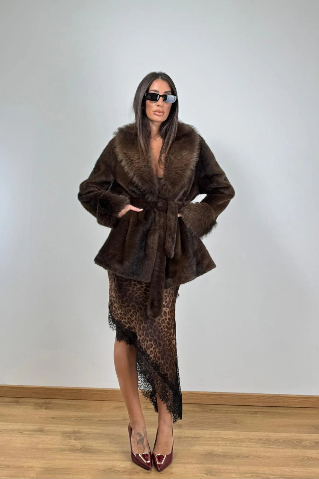 ZEYA - Erica Faux Fur Coat