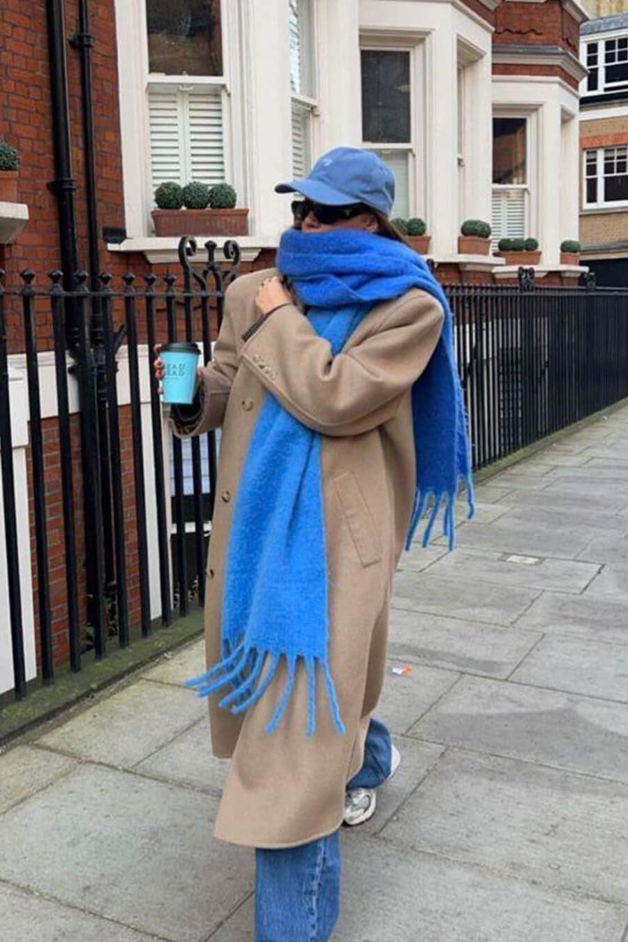 ZEYA - Gabriella Tasseled Winter Scarf