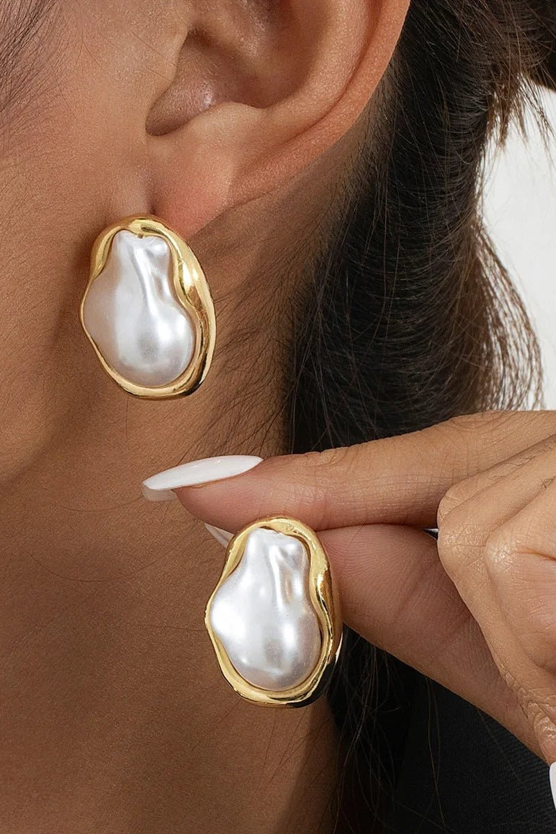 ZEYA - Ivy Vintage Pearl Earrings