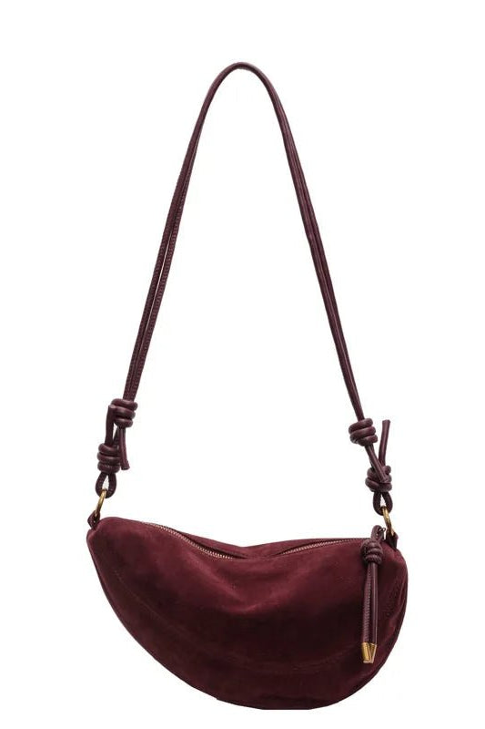 ZEYA - Josette Suede Shoulder Bag
