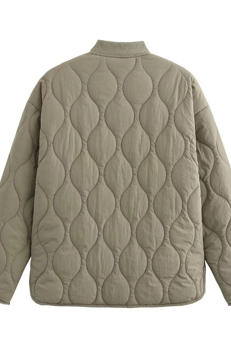 ZEYA - Julia Quilted Bomber Jacket