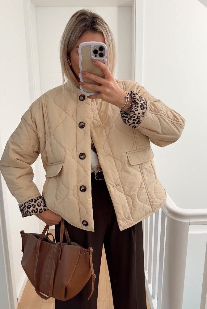 ZEYA - Julia Quilted Bomber Jacket