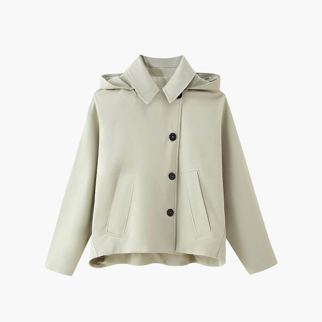 ZEYA - Juliet Hooded Trench Coata