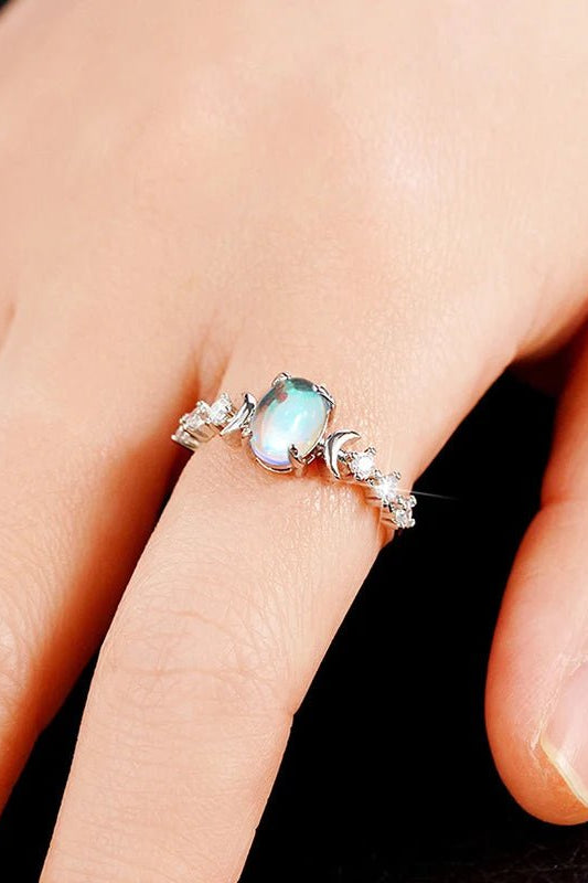 ZEYA - Jullie Natural Stone Ring