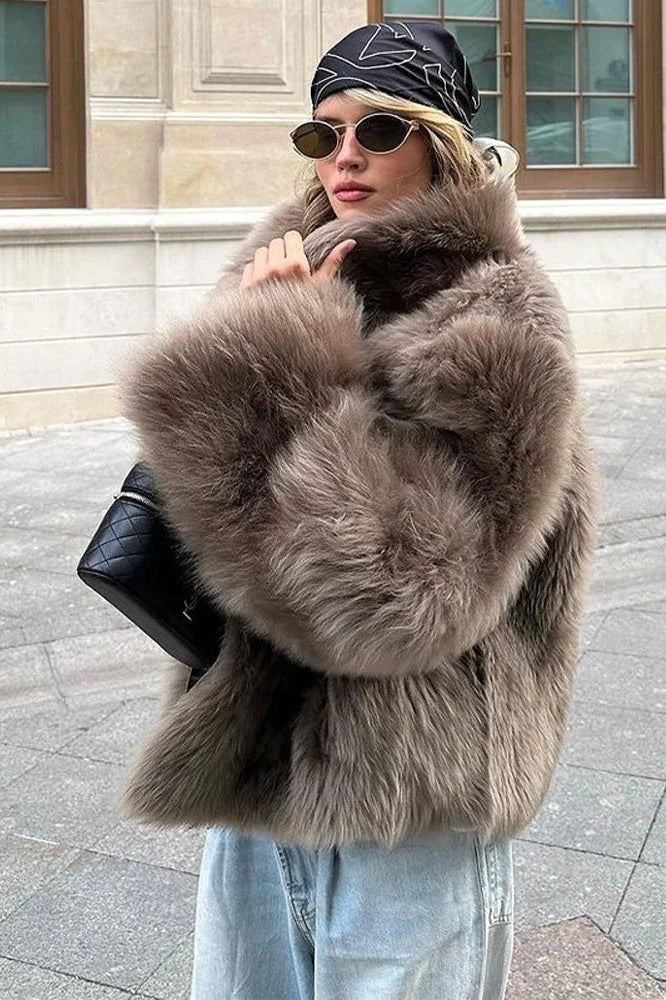 ZEYA - Lena Faux Fur Coat