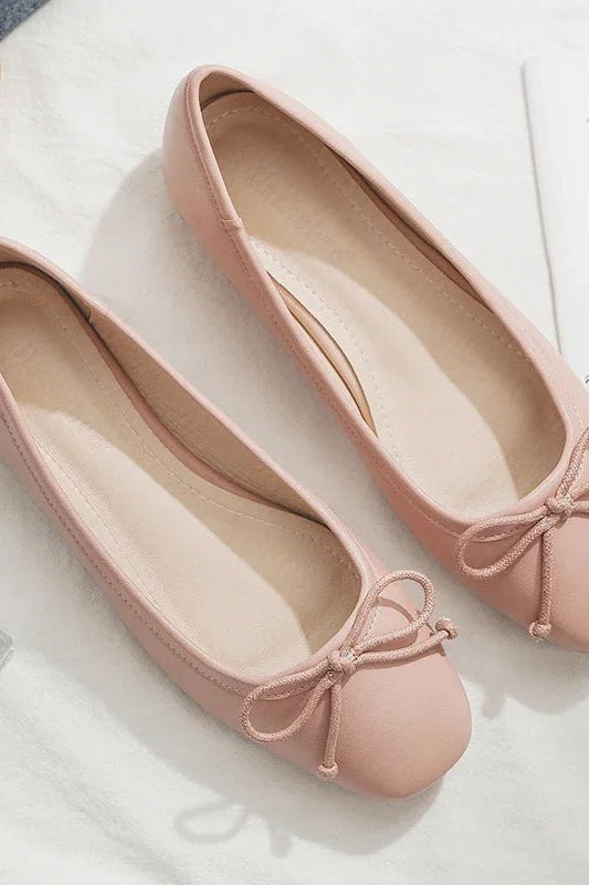 ZEYA - Lola Square Toe Ballet Flats