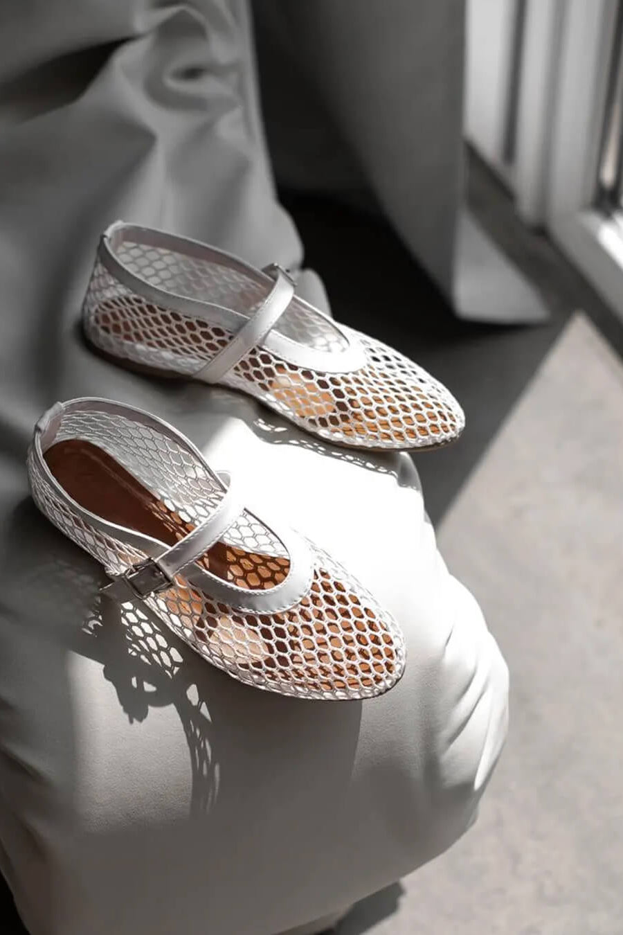 ZEYA - Margaret Mesh Ballet Flats