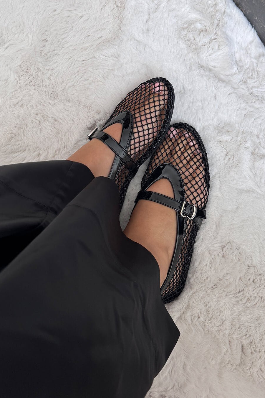 ZEYA - Margaret Mesh Ballet Flats