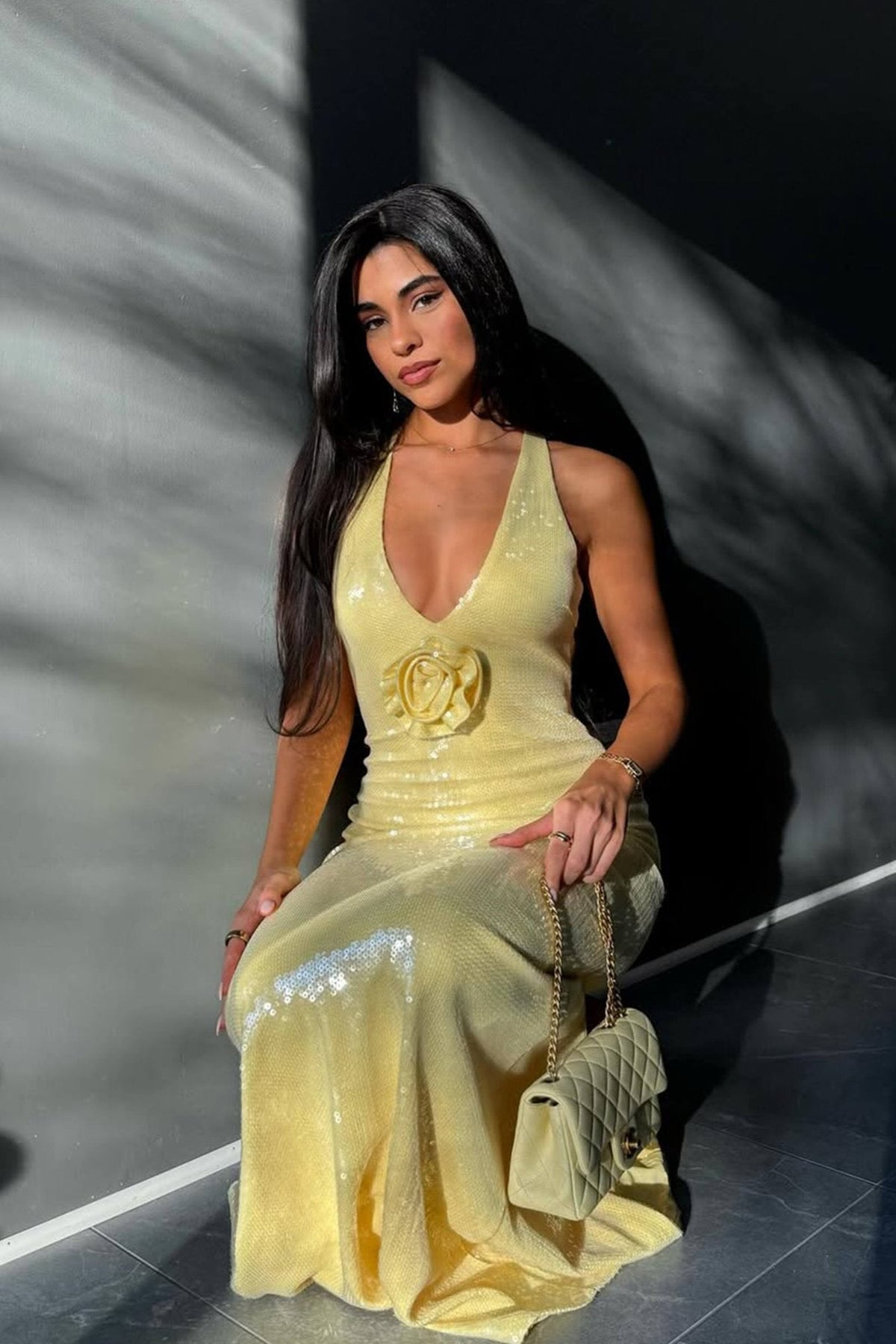 ZEYA - Marge Sequin Maxi Dress
