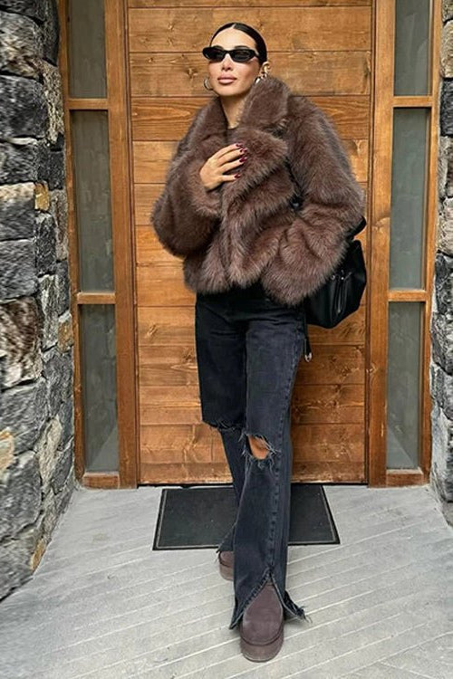 ZEYA - Maricar Faux Fur Coat