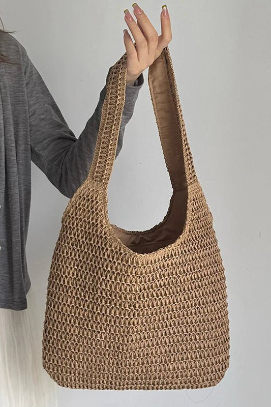 ZEYA - Marina Woven Straw Tote