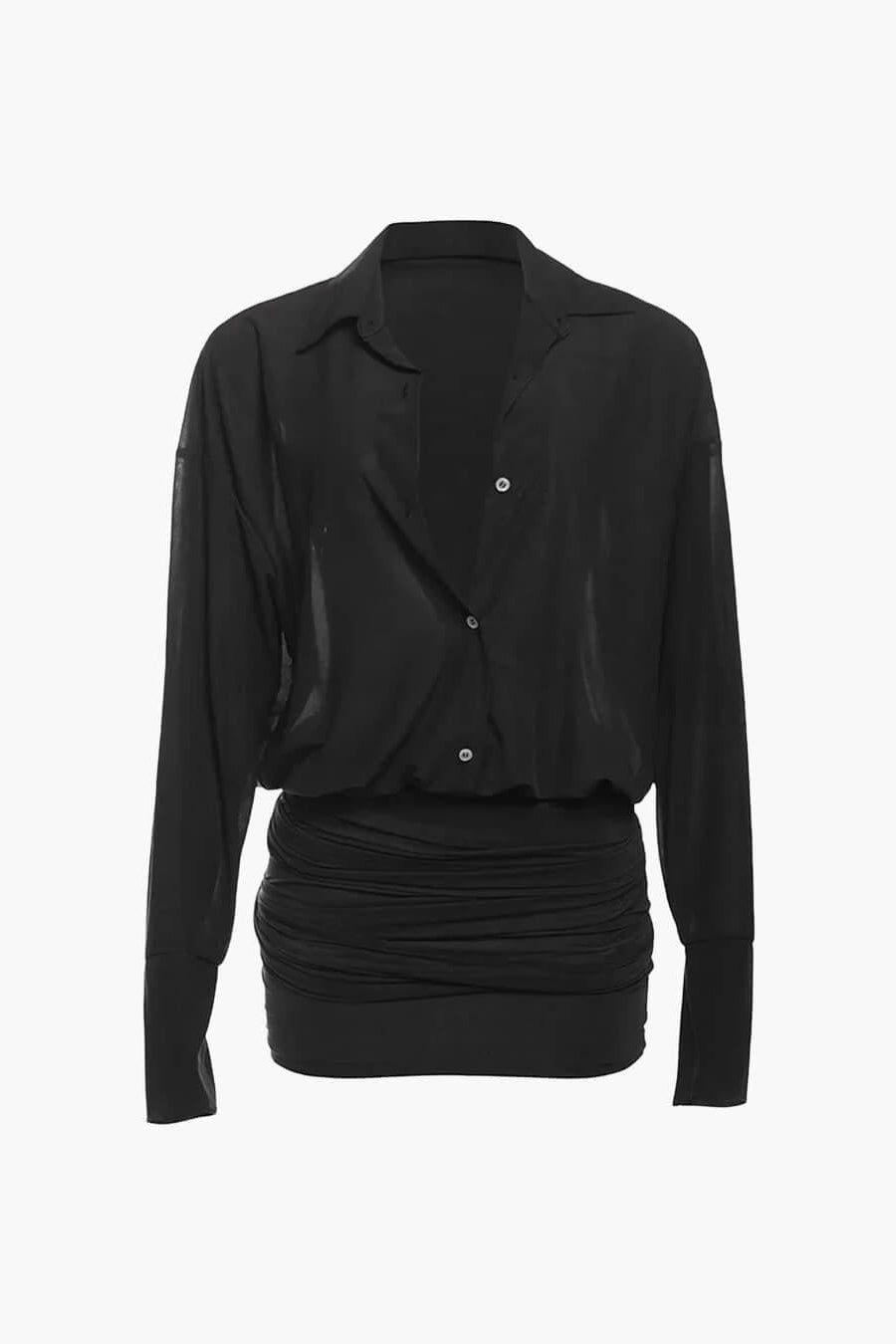 ZEYA - Maya Long Sleeve Shirt Dress