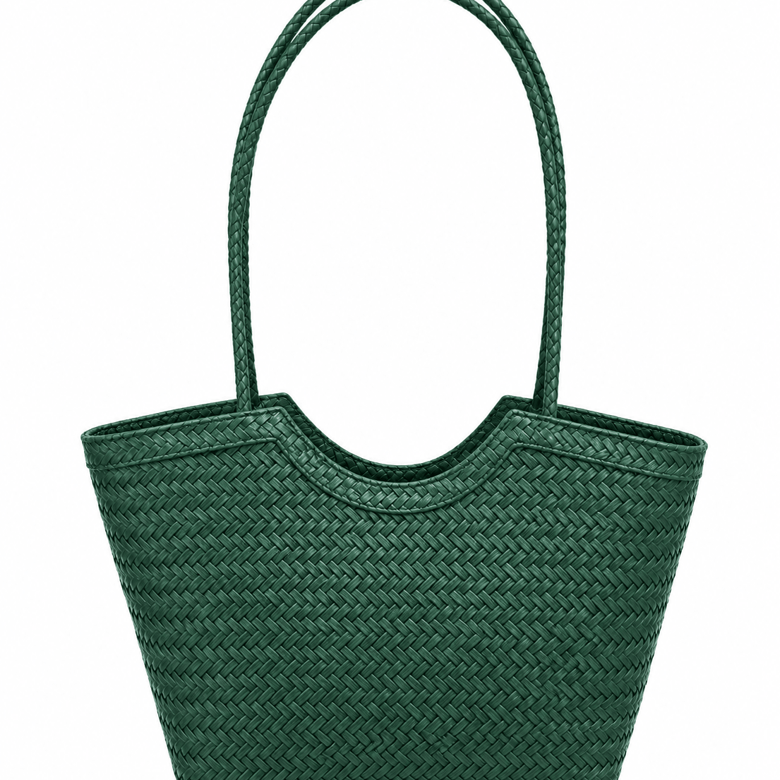 ZEYA - Mica Woven Faux Leather Bag