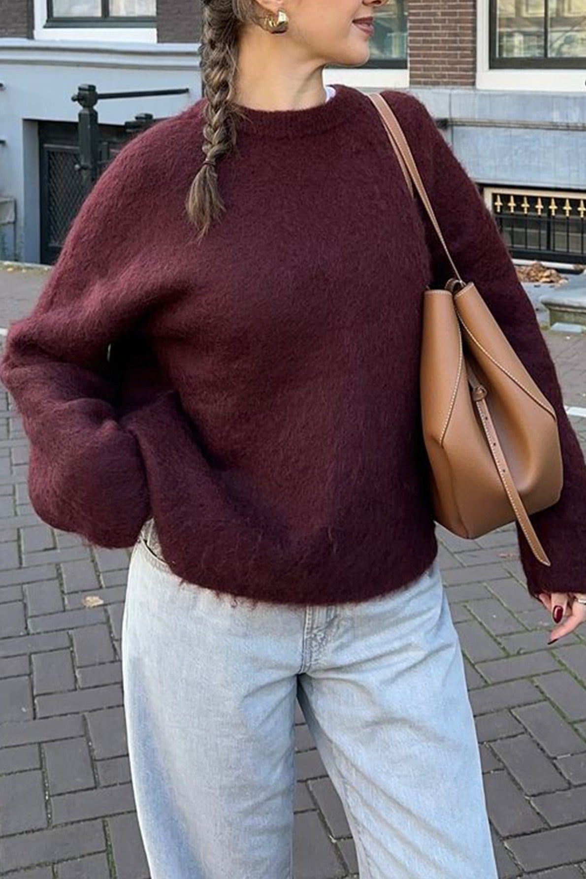 ZEYA - Nora Ribbed Knit Sweater