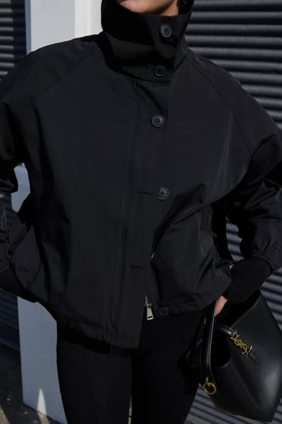 ZEYA - Polly High - Neck Bomber Jacket