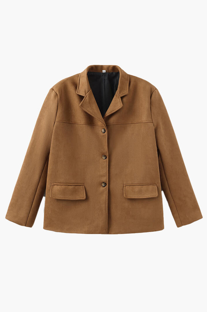 ZEYA - Reva Faux Suede Blazer