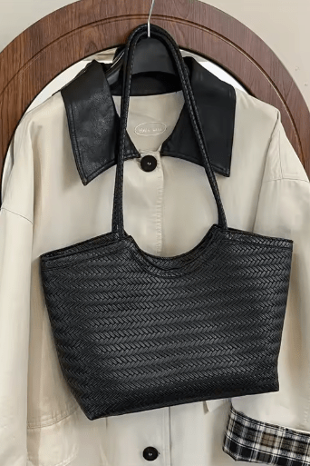 ZEYA - Romy Textured Weave Handbag
