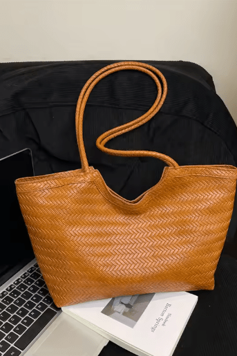 ZEYA - Romy Textured Weave Handbag