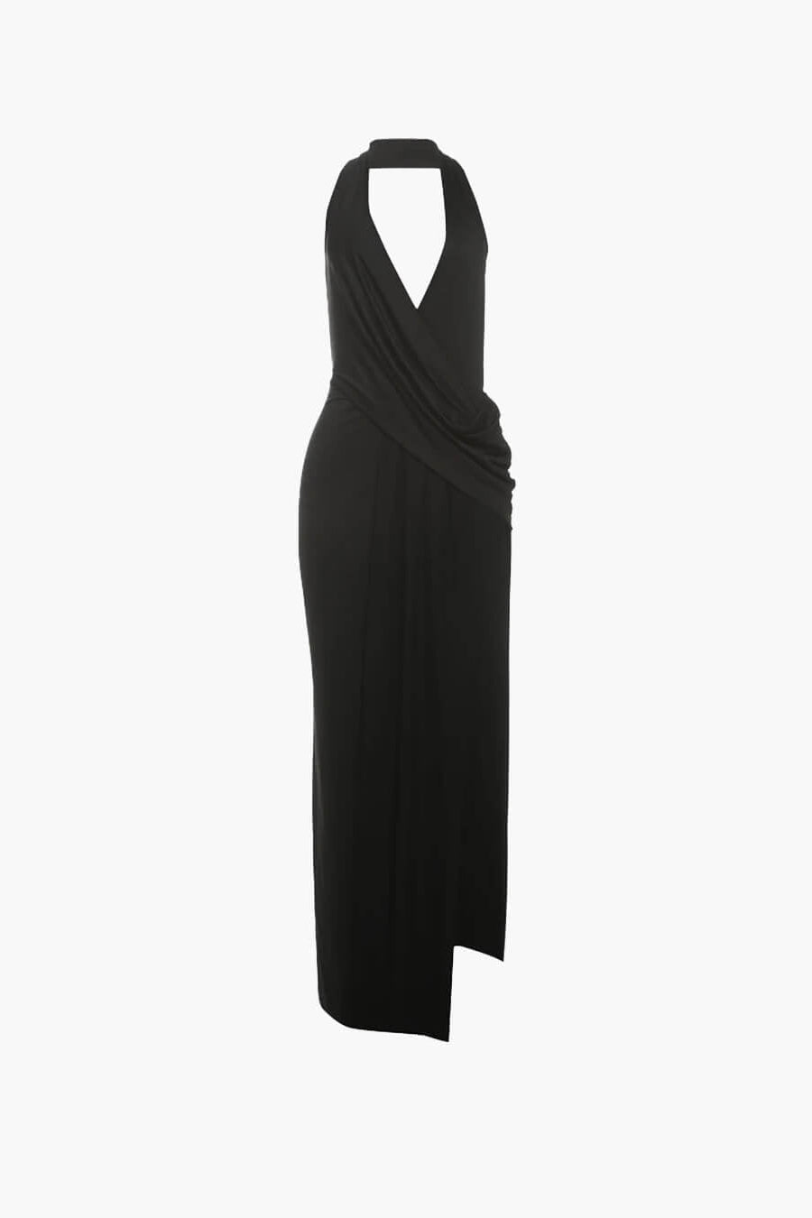 ZEYA - Sophia Deep Neck Maxi Dress