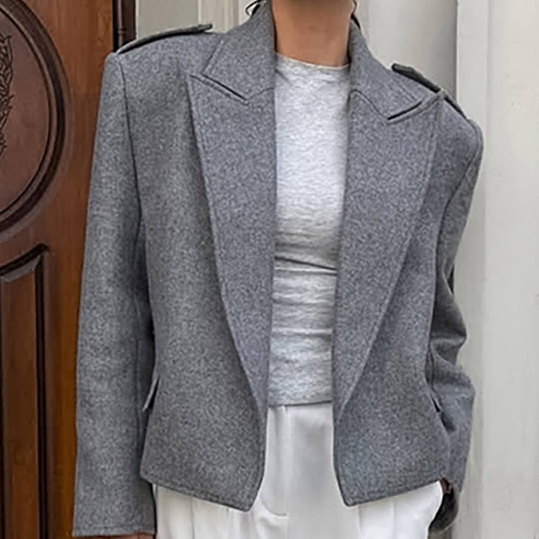 ZEYA - Tatiana Blazer with Shoulder Pads