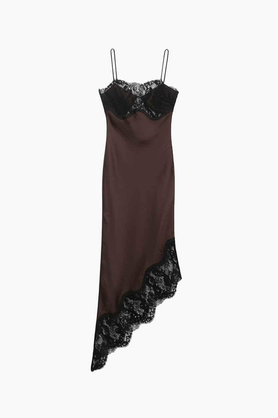 ZEYA - Vivienne Lace Satin Sling Dress
