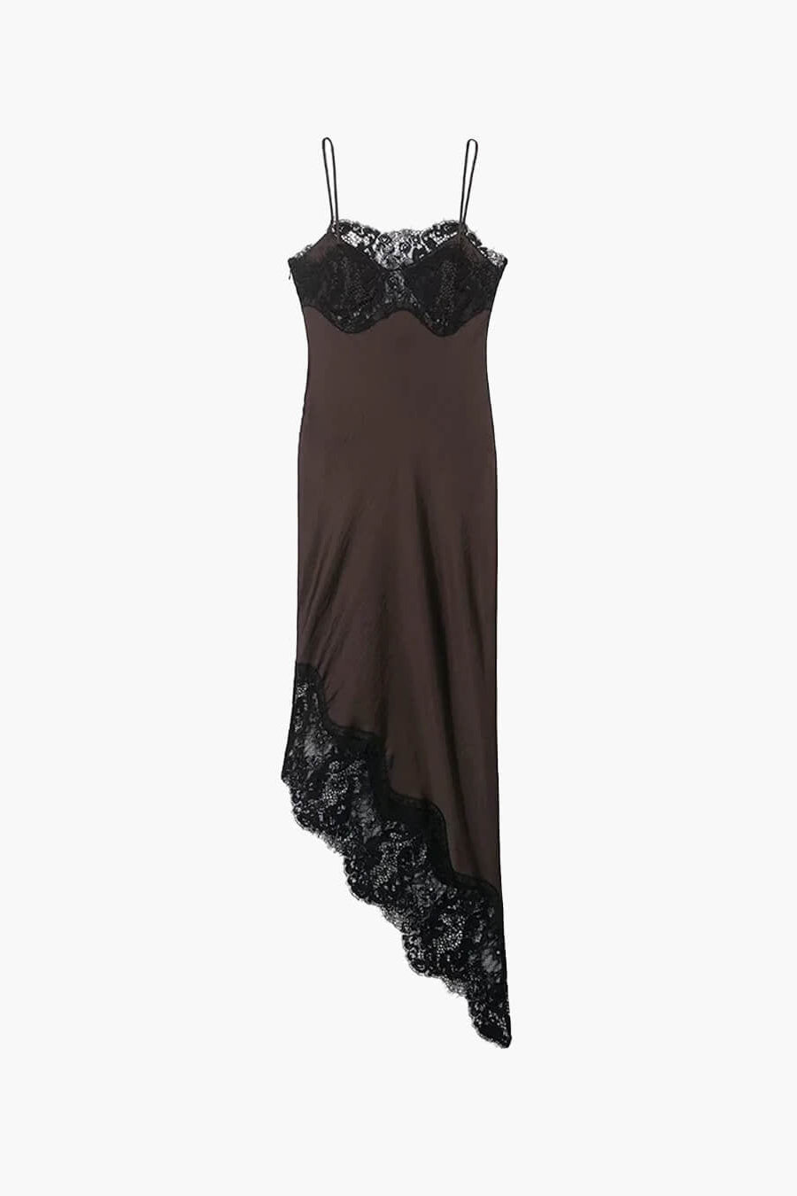 ZEYA - Vivienne Lace Satin Sling Dress