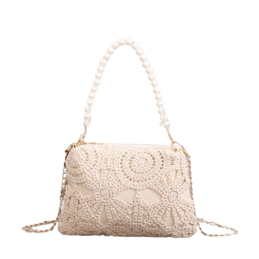 Iris Floral Boho Clutch