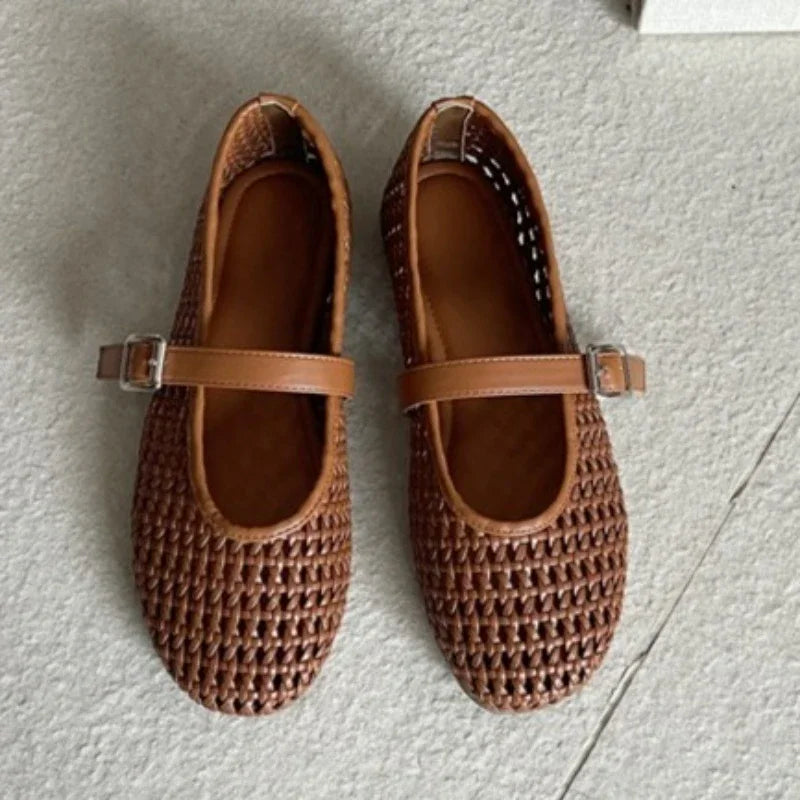 Sophia Mesh Ballet Flat