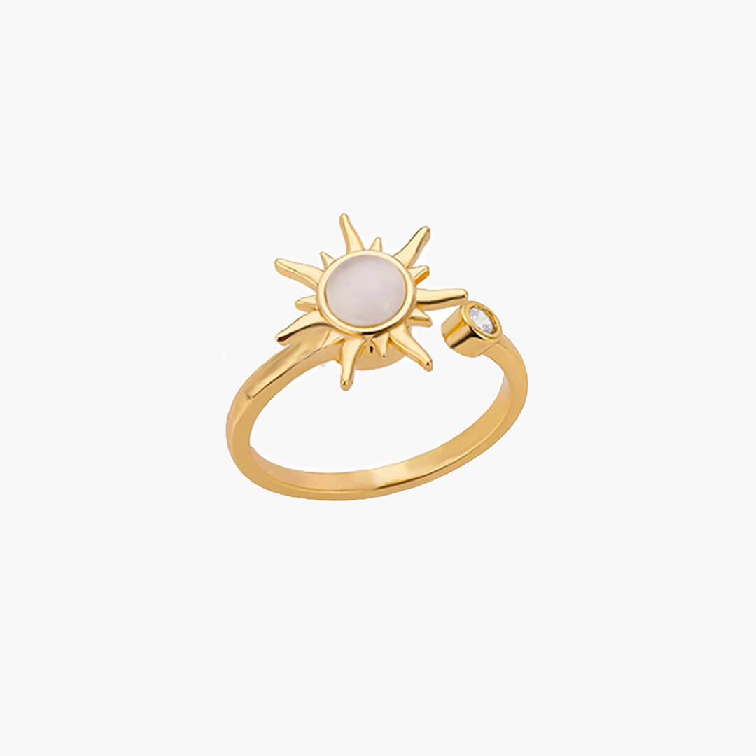 Sun Anxiety Spinner Ring