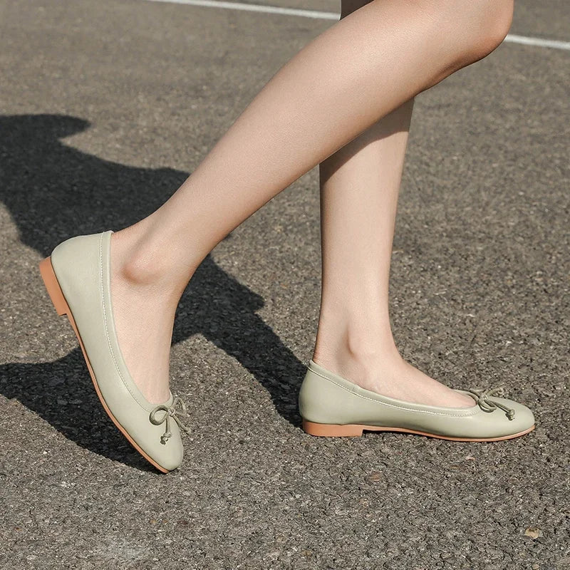 Lola Square Toe Ballet Flats