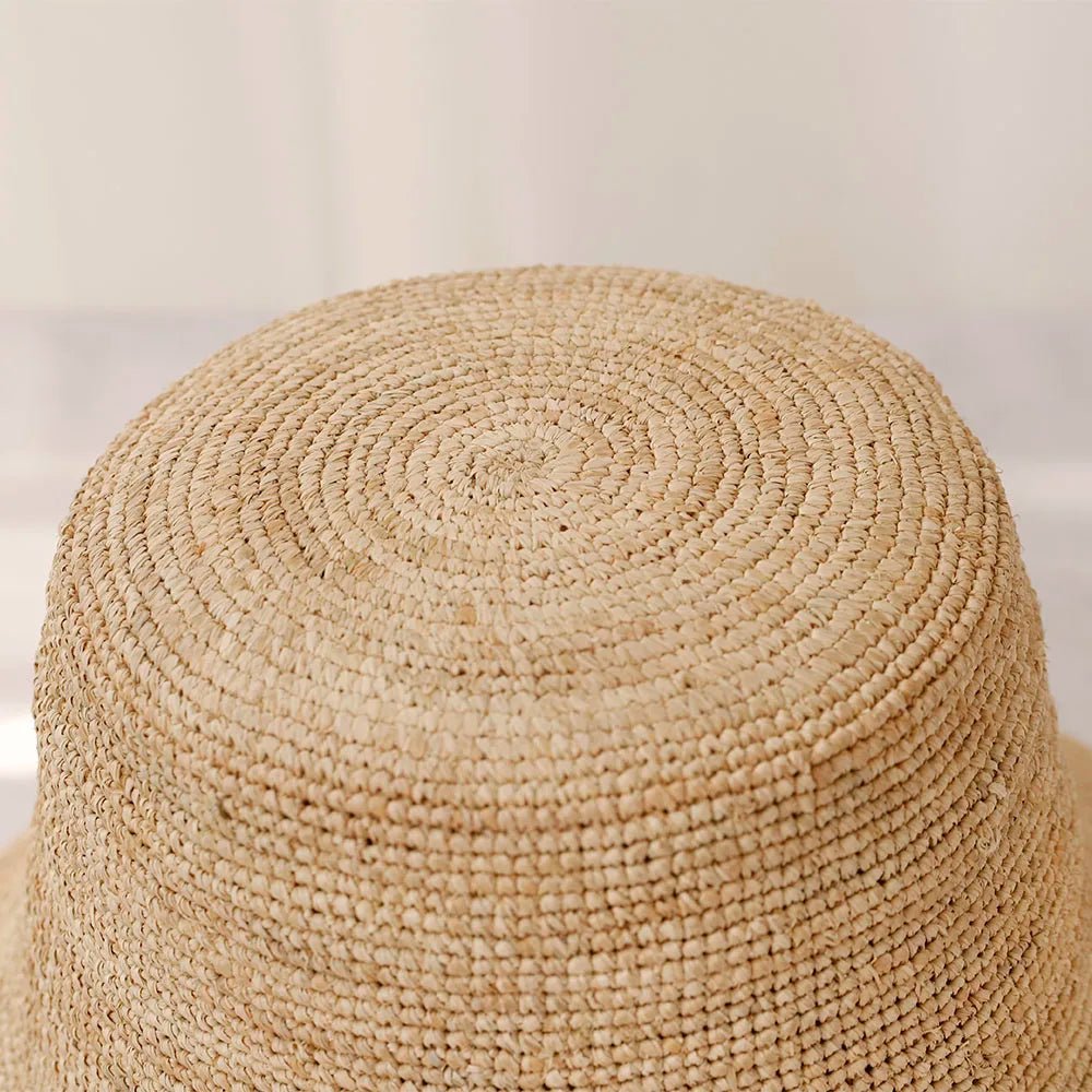 Sienna Raffia Bucket Hat