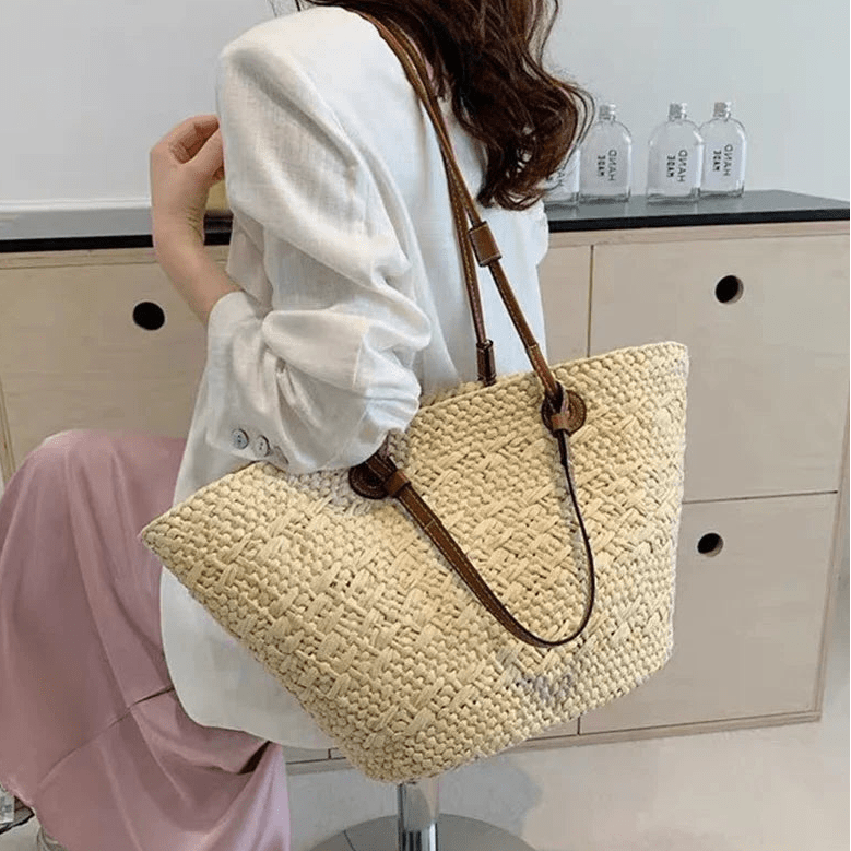 Margot Woven Summer Tote