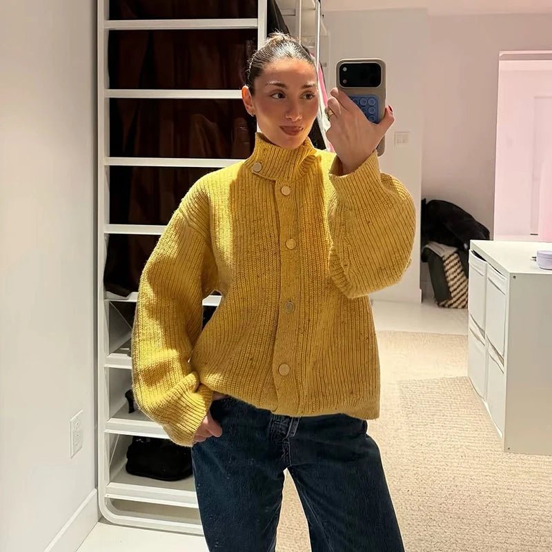 Gloria Oversized Knit Cardigan