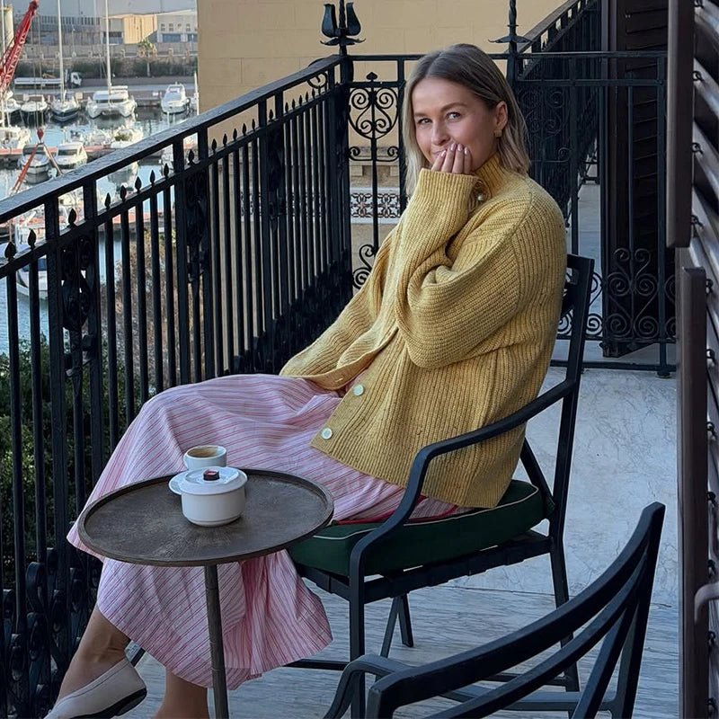 Gloria Oversized Knit Cardigan