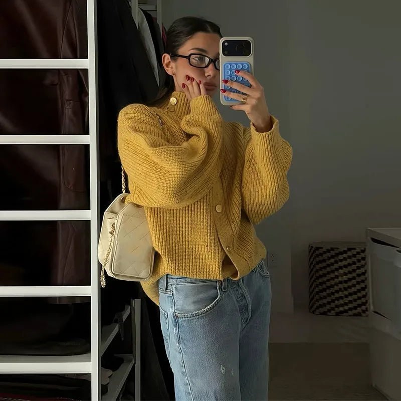 Gloria Oversized Knit Cardigan