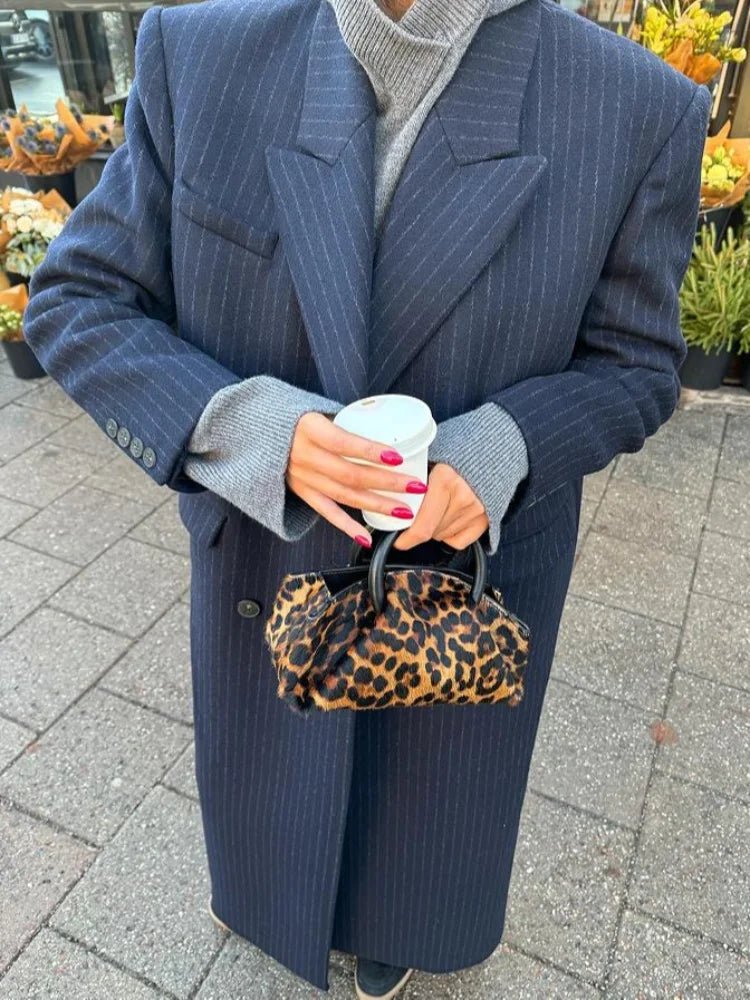 Mary Double Breasted Long Coat