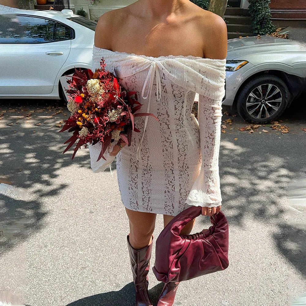 Delphine Off-Shoulder Mini Dress